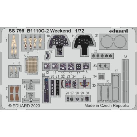 Eduard Bf 110G-2 Weekend (Eduard)