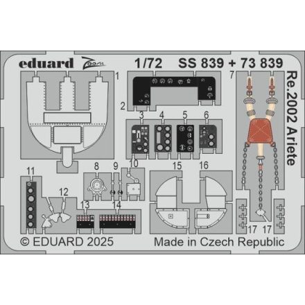 Eduard Re.2002 Ariete (Italeri)