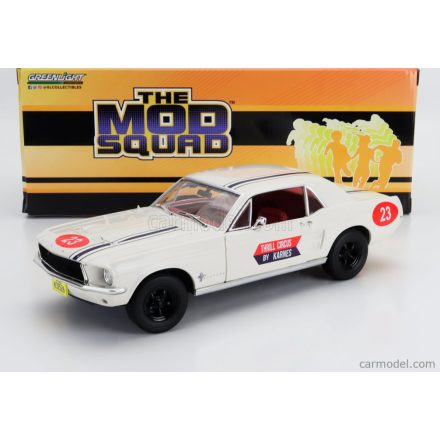 Greenlight Ford MUSTANG COUPE N 23 THRILL CIRCUS BY KARNES 1967 - THE MOD SQUAD