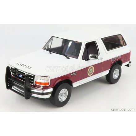 Greenlight Ford BRONCO XLT POLICE ABSAROKA COUNTY SHERIFF DEPARTMENT 1994