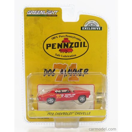 Greenlight CHEVROLET CHEVELLE N 71 PENNZOIL 1972 J.GALLERY