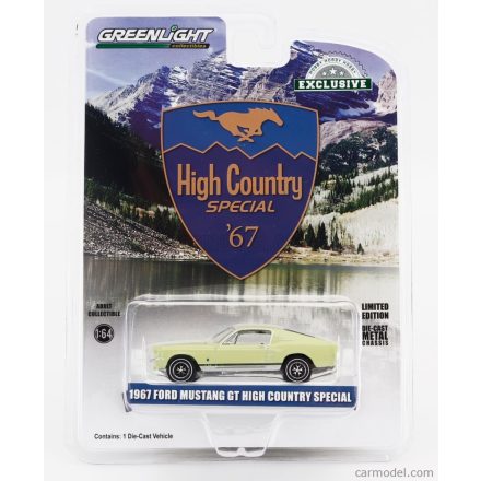 Greenlight Ford MUSTANG GT COUPE FASTBACK HIGH COUNTRY SPECIAL 1967