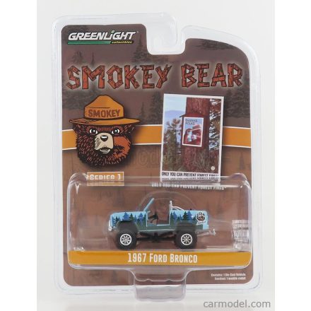 Greenlight Ford BRONCO 1967 - SMOKEY BEAR