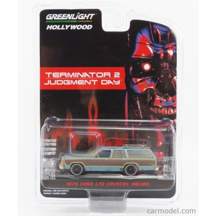 Greenlight Ford LTD CONTRY SQUIRE STATION WAGON 1979 - TERMINATOR 2 MOVIE 1991 - THE JUDGMENT DAY - IL GIORNO DEL GIUDIZIO