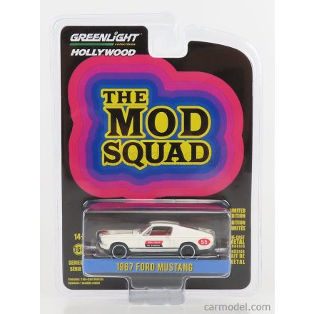 Greenlight Ford MUSTANG COUPE N 55 1967 - THE MOD SQUAD