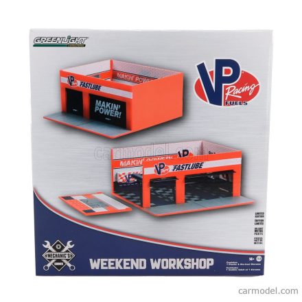 Greenlight ACCESSORIES SET OFFICINA GARAGE MECHANIC'S CORNER VP RACING STATION