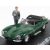 GREENLIGHT JAGUAR XKSS SPIDER WITH STEVE MCQUEEN FIGURE 1968