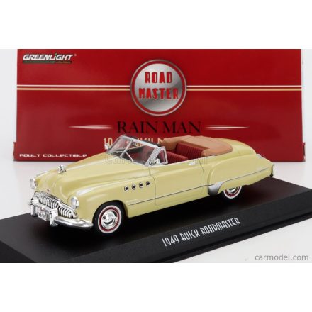 GREENLIGHT BUICK ROADMASTER CABRIOLET OPEN 1949 - CHARLIE BABBITT RAIN MAN