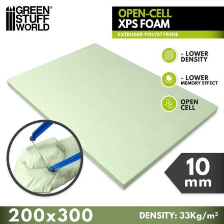 Green Stuff World Open-Cell XPS Foam 10 mm