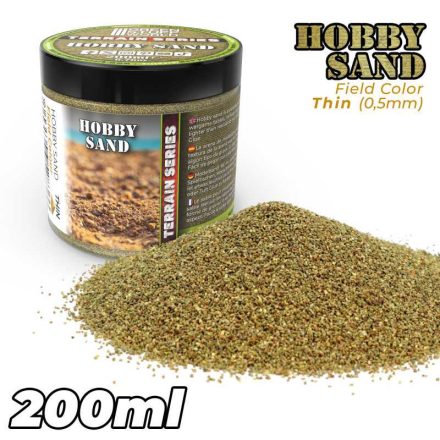 Green Stuff World Thin Hobby Sand - Field Sand 200ml