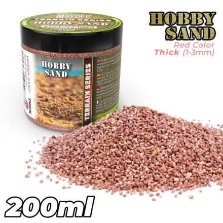 Green Stuff World Thick Hobby Sand - Red 200ml