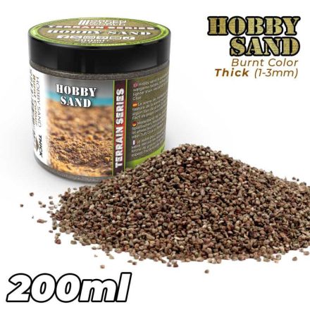 Green Stuff World Thick Hobby Sand - Burnt Bown 200ml