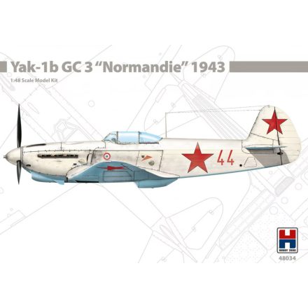 Hobby 2000 Yak-1b GC 3 'Normandie' 1943 makett