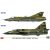 Hasegawa J35J Draken & SH37 Viggen F13 Squadron makett