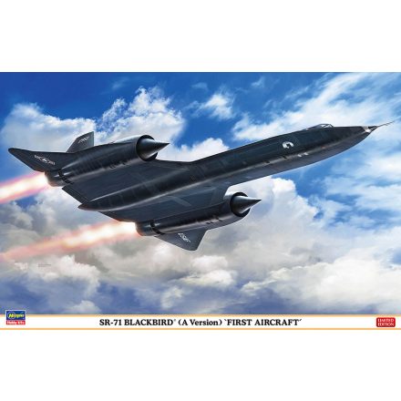 Hasegawa Lockheed SR-71 Blackbird A - 'First Aircraft' makett