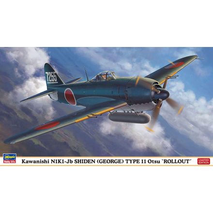 Hasegawa Kawanishi N1K1-Jb Shiden (George) Type 11 Otsu makett