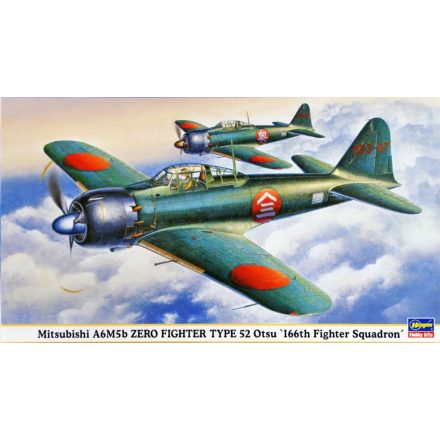 Hasegawa Mitsubishi A6M5b Zero Fighter Type 52 Otsu makett