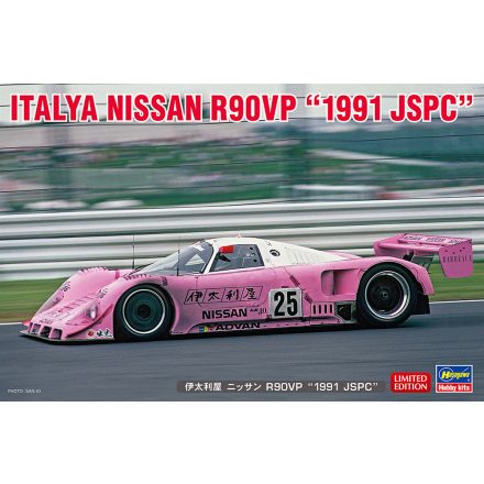 Hasegawa Italya Nissan R90VP "1991 JSPC" makett