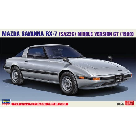 Hasegawa Mazda Savanna RX-7 (SA22C) Middle Version GT (1980) makett