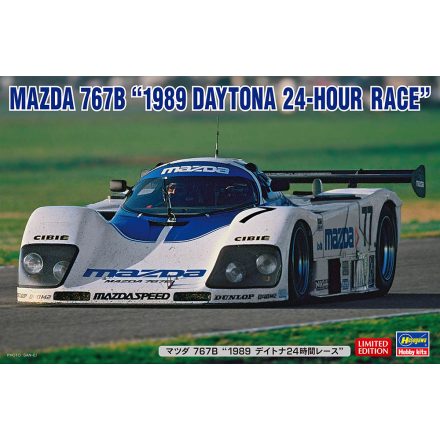 Hasegawa Mazda 767B "1989 Daytona 24-Hour Race" makett