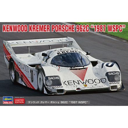 Hasegawa Kenwood Kremer Porsche 962C - "1987 WSPC" makett