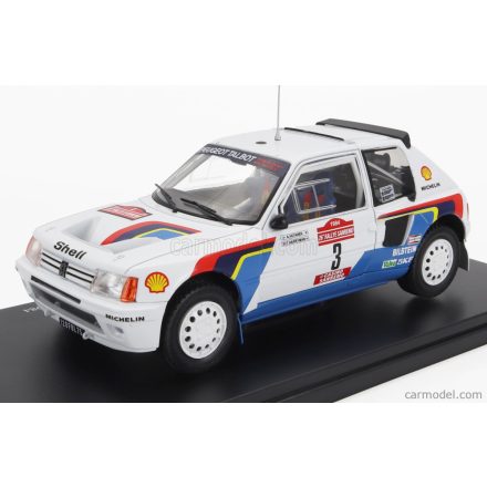 EDICOLA PEUGEOT 205 T16 N 3 WINNER RALLY SANREMO 1984 A.VATANEN - T.HARRYMAN