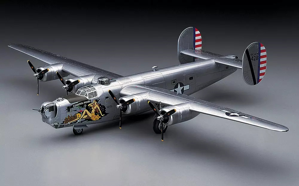 Hasegawa B-24J LIBERATOR Makett - Modellfutár | Makett, Make