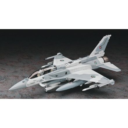 Hasegawa F-16F (Block 60) Fighting Falcon makett