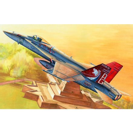 Hobby Boss F/A-18C Hornet makett