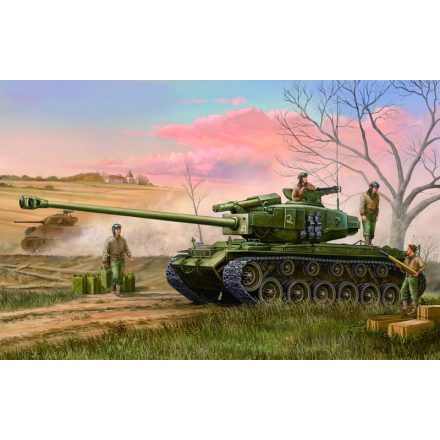 Hobby Boss T26E4 Super Pershing, Pilot #1 makett