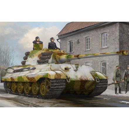 Hobby Boss Pz.Kpfw.VI Sd.Kfz.182 Tiger II (Henschel Feb-1945 Production) makett