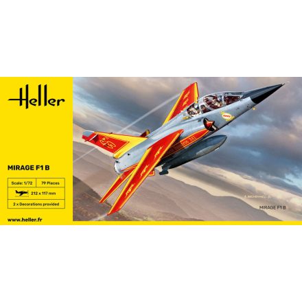 Heller Mirage F1 makett