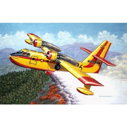 Heller Canadair CL.215 water bomber flying boat makett