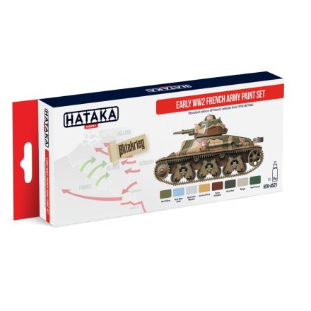 Hataka Early WW2 French Army paint set