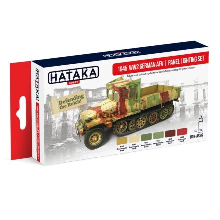 Hataka 1945 WW2 German AFV | panel lighting set