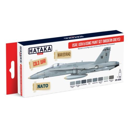 Hataka USAF, USN & USMC paint set (modern greys)