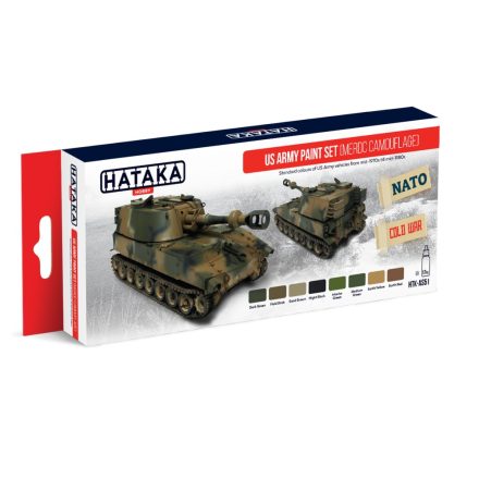 Hataka US Army paint set (MERDC camouflage)