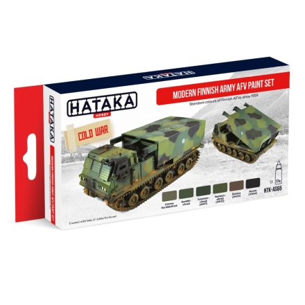 Hataka Modern Finnish Army AFV paint set