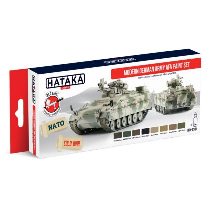 Hataka Modern German Army AFV paint set