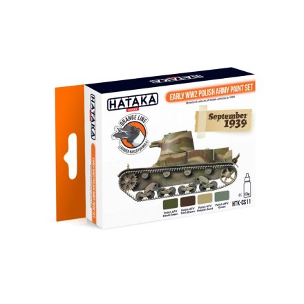 Hataka Early WW2 Polish Army paint set