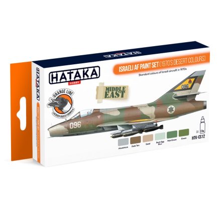 Hataka Israeli AF paint set (1970’s desert colours)