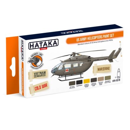 Hataka US Army Helicopters Paint Set