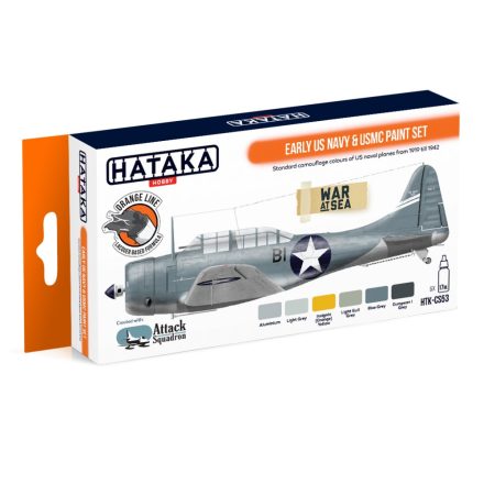 Hataka Early US Navy & USMC paint set