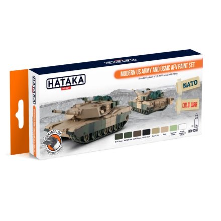 Hataka Modern US Army and USMC AFV paint set