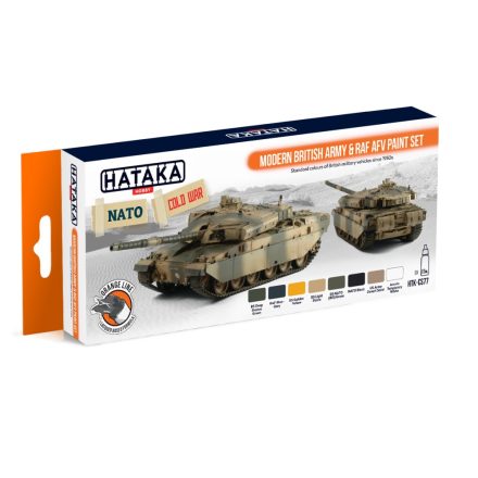 Hataka Modern British Army & RAF AFV paint set