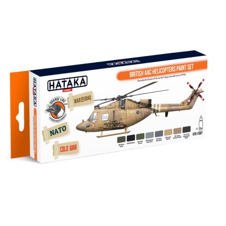 Hataka British AAC Helicopters paint set