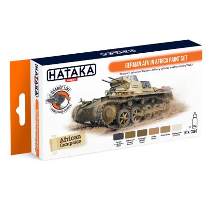 Hataka German AFV in Africa paint set