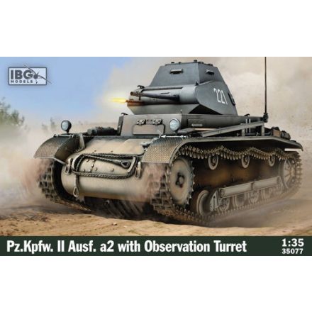 IBG Pz.Kpfw. II Ausf. A2 with Observation Turret makett