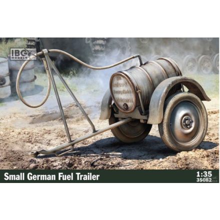 IBG Small German Fuel Trailer makett