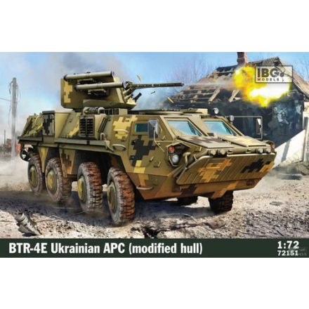 IBG BTR-4 E Ukrainian APC (Modified Hull) makett